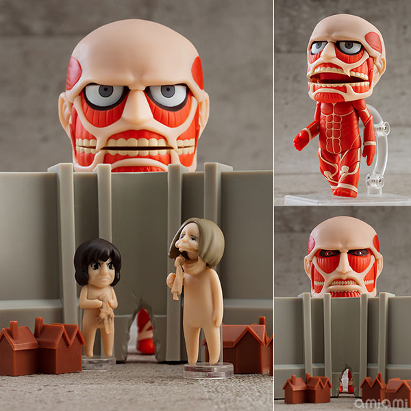 Attack on Titan Figures: Colossal Titan Renewal Set (Nendoroid)
