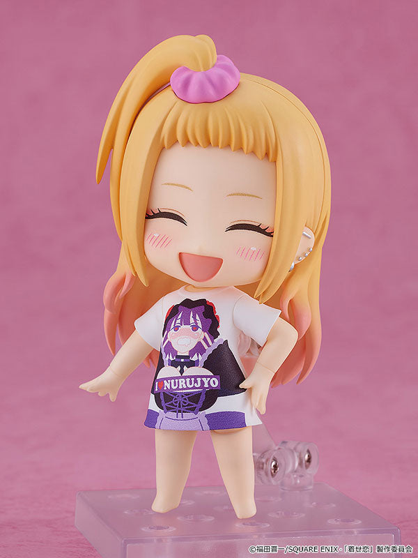 My Dress-Up Darling Fgures: Marin Kitagawa Slippery Girls Full Graphic T-Shirt Ver. (Nendoroid)