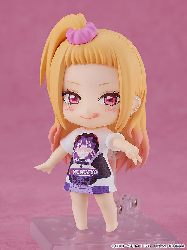 My Dress-Up Darling Fgures: Marin Kitagawa Slippery Girls Full Graphic T-Shirt Ver. (Nendoroid)