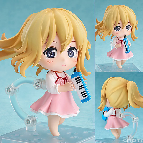 Your Lie in April Figures: Kaori Miyazono: Spring of Beginning Ver. (Nendoroid Light)