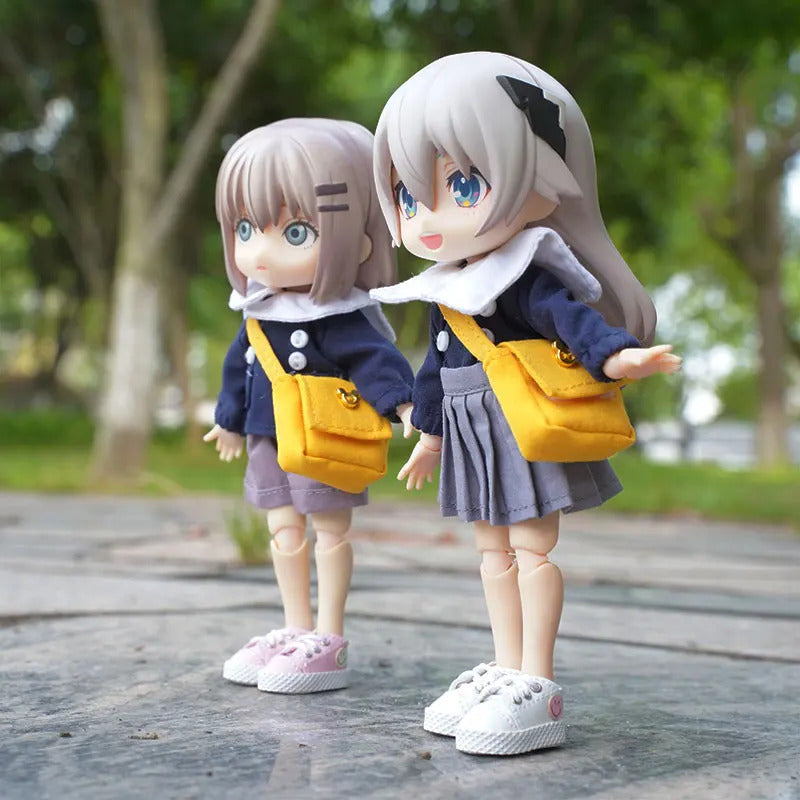 School Uniform: Yellow Hat (Full set)(Nendoriod Doll)