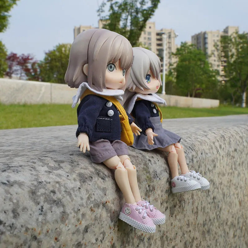 School Uniform: Yellow Hat (Full set)(Nendoriod Doll)