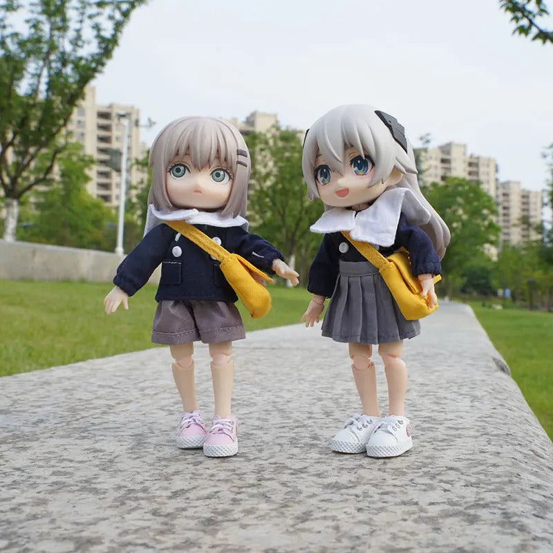 School Uniform: Yellow Hat (Full set)(Nendoriod Doll)