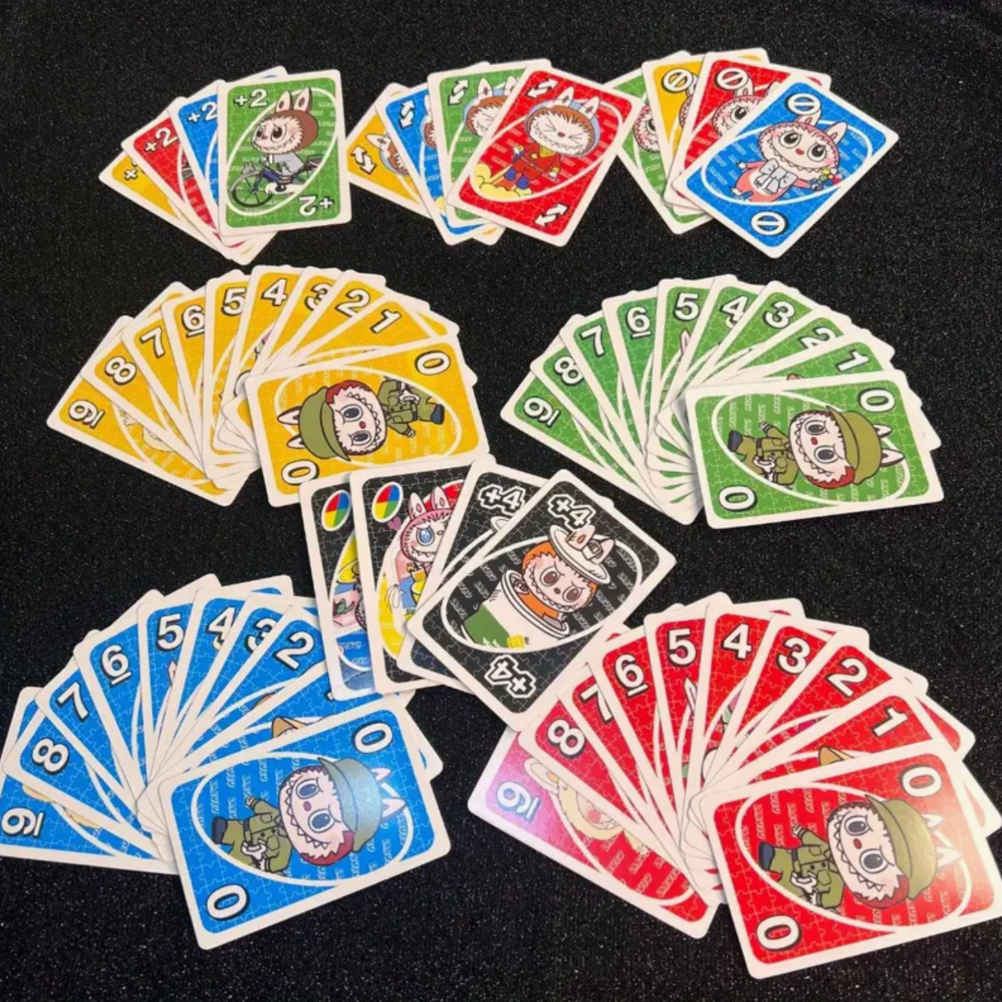 Uno Cards Special Edition: Labubu