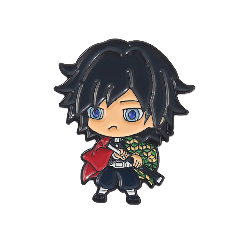Demon Slayer Pins: Giyo Tomioka