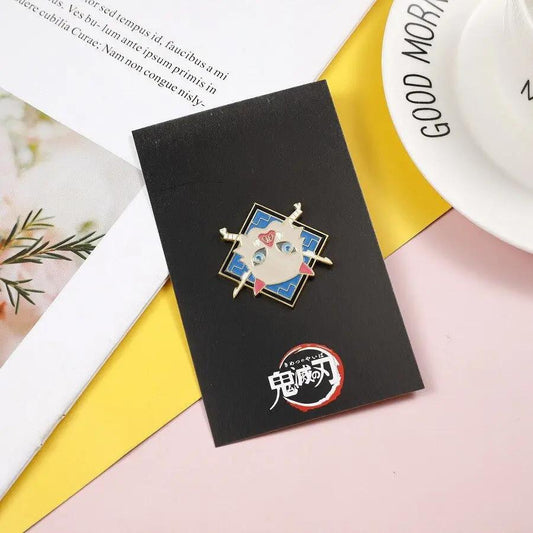 Demon Slayer Pins: Inosuke hashibira MyHobbyQ8