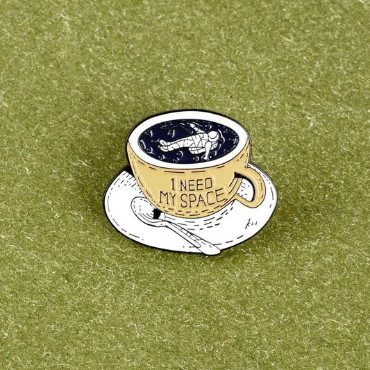 I Need My Space pin MyHobbyQ8