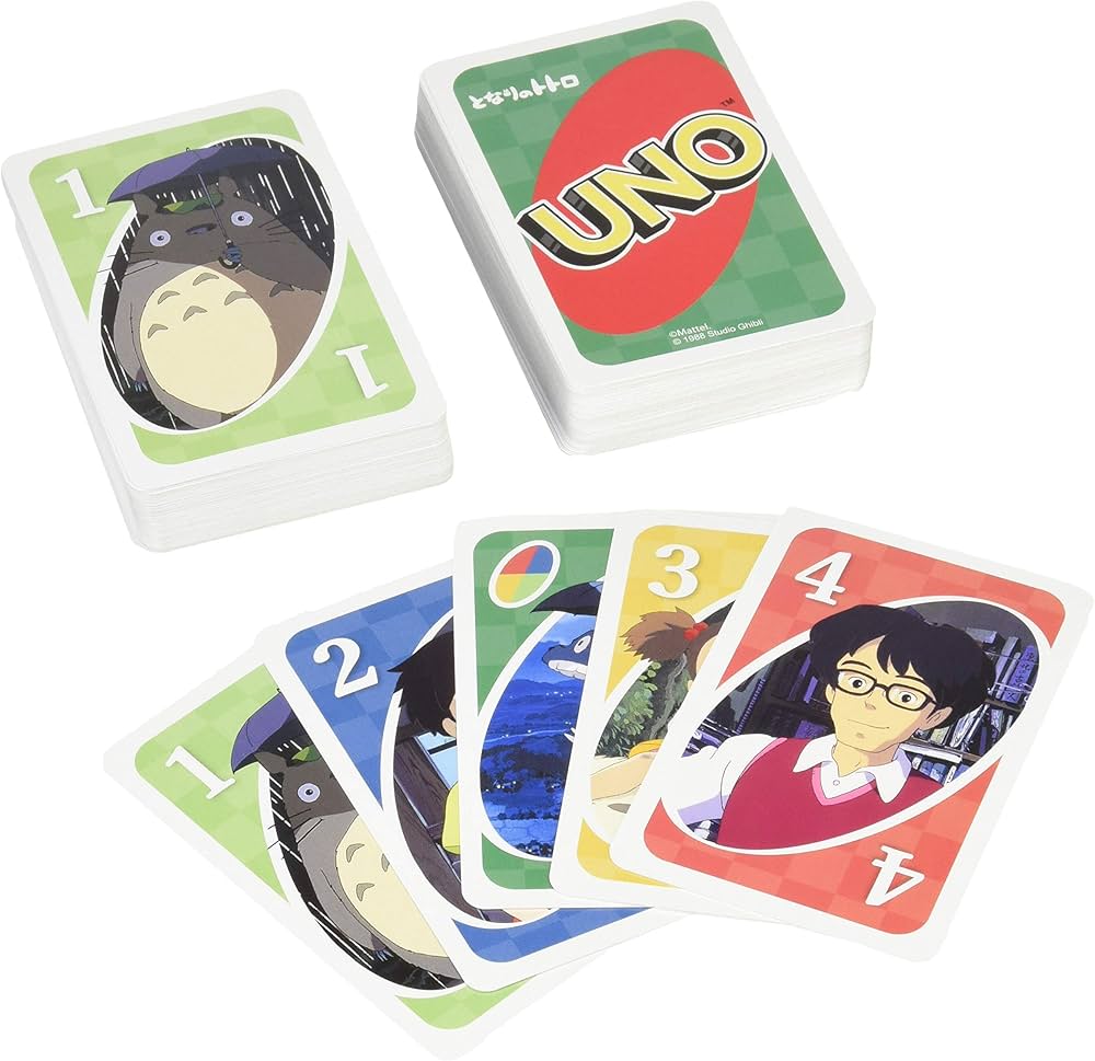 Uno Cards Special Edition: My Neighbor Totoro