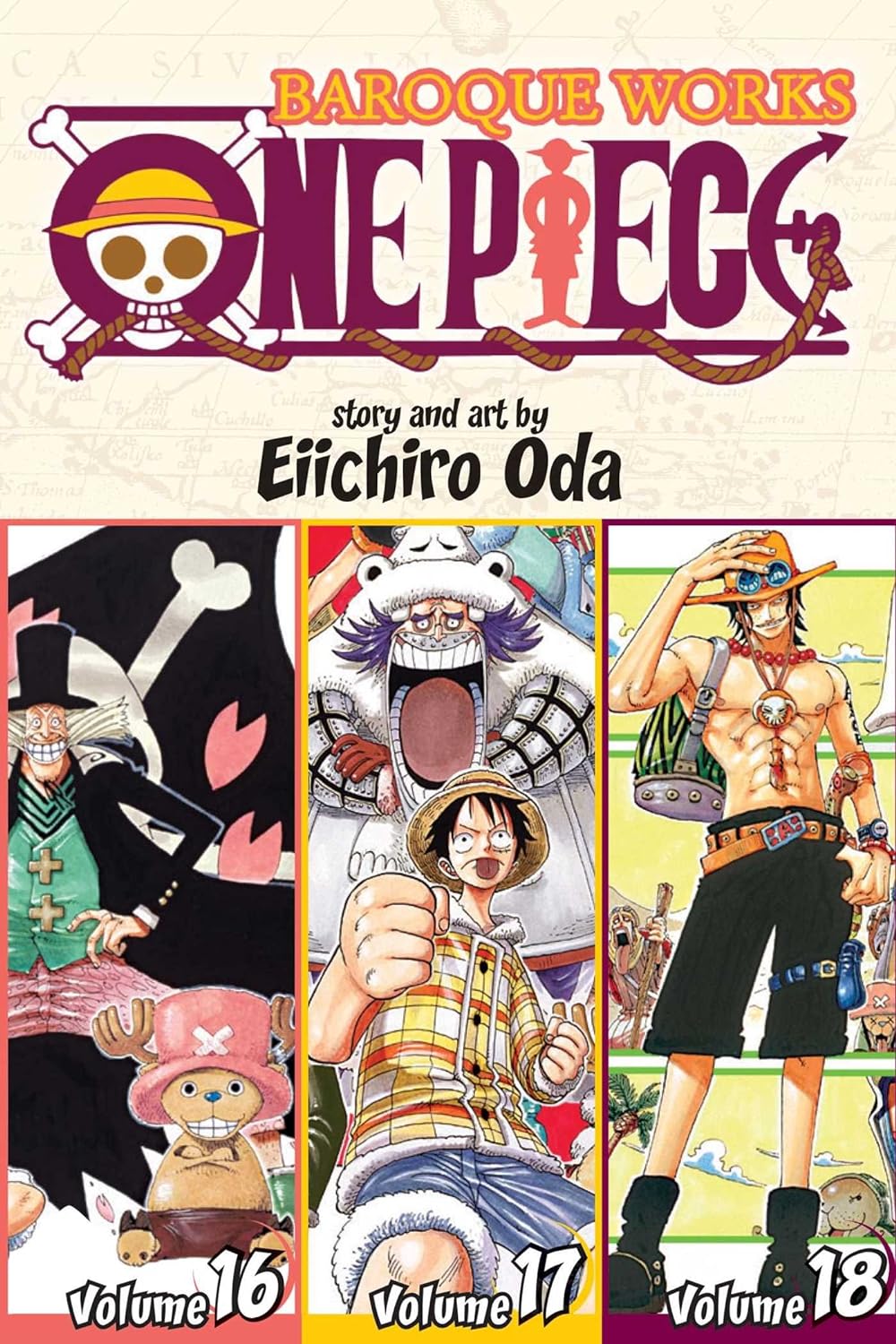 One Piece Manga Vol (16-17-18)