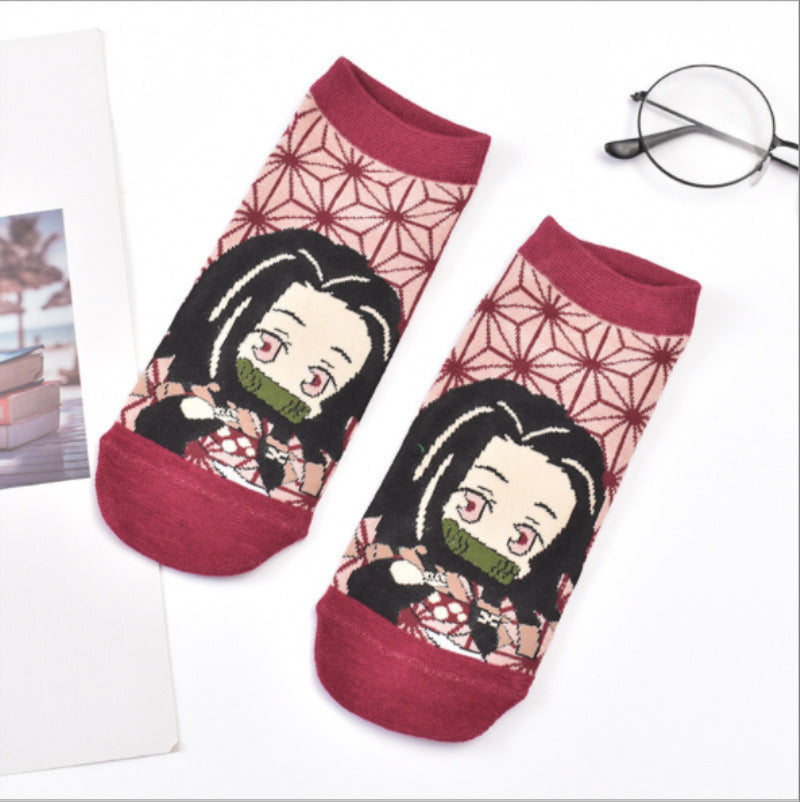 Demon Slayer (Kimetsu No Yaiba) Short Socks