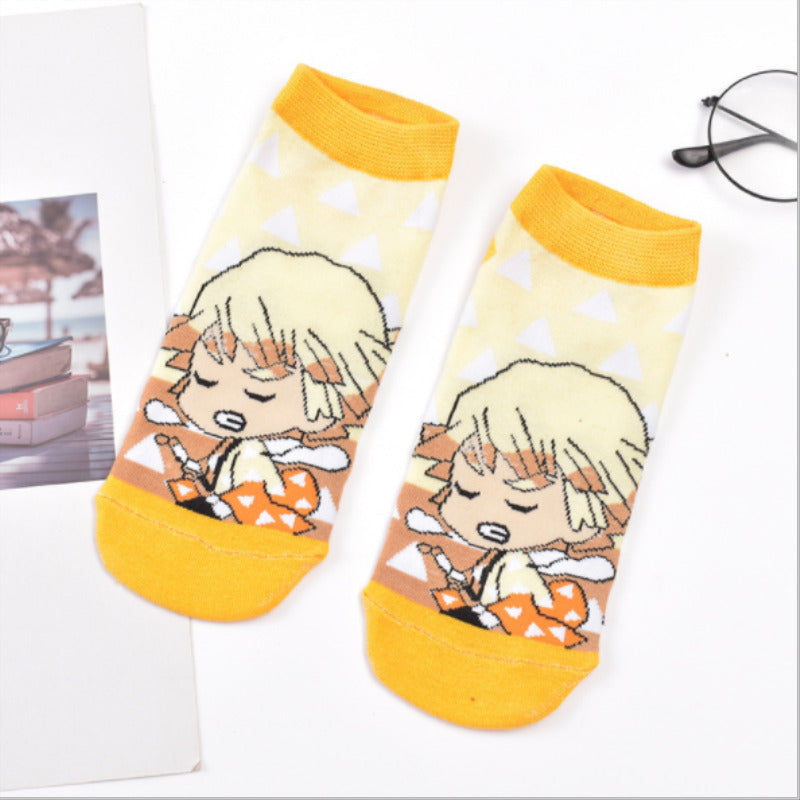 Demon Slayer (Kimetsu No Yaiba) Short Socks