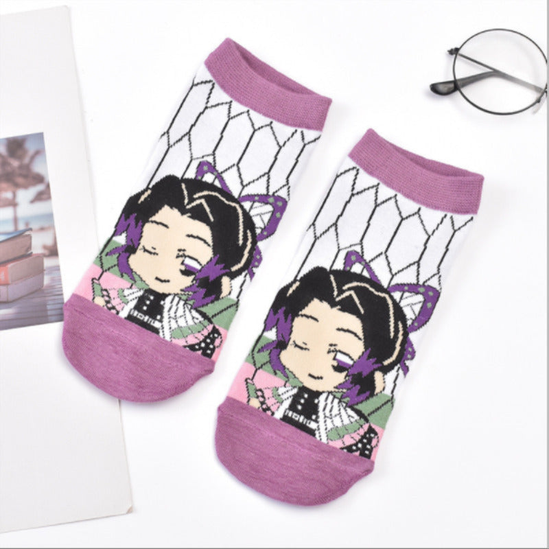 Demon Slayer (Kimetsu No Yaiba) Short Socks