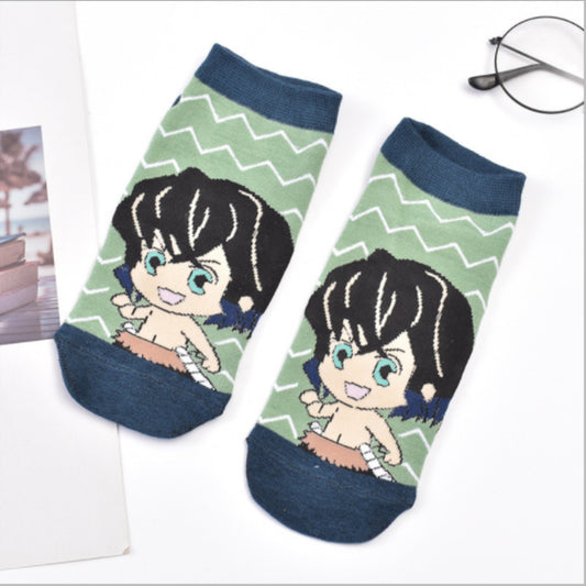 Demon Slayer (Kimetsu No Yaiba) Short Socks