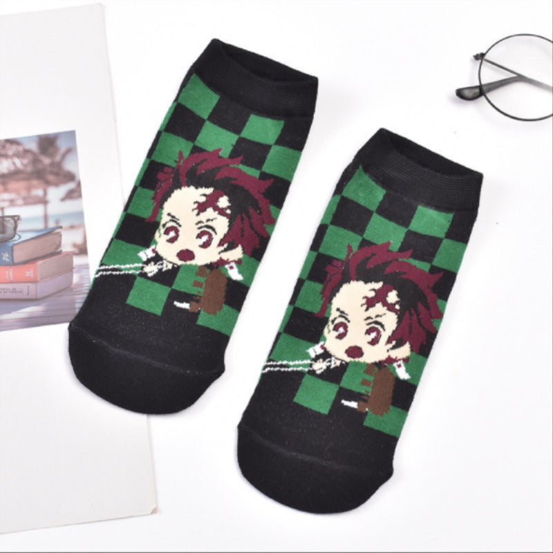 Demon Slayer (Kimetsu No Yaiba) Short Socks