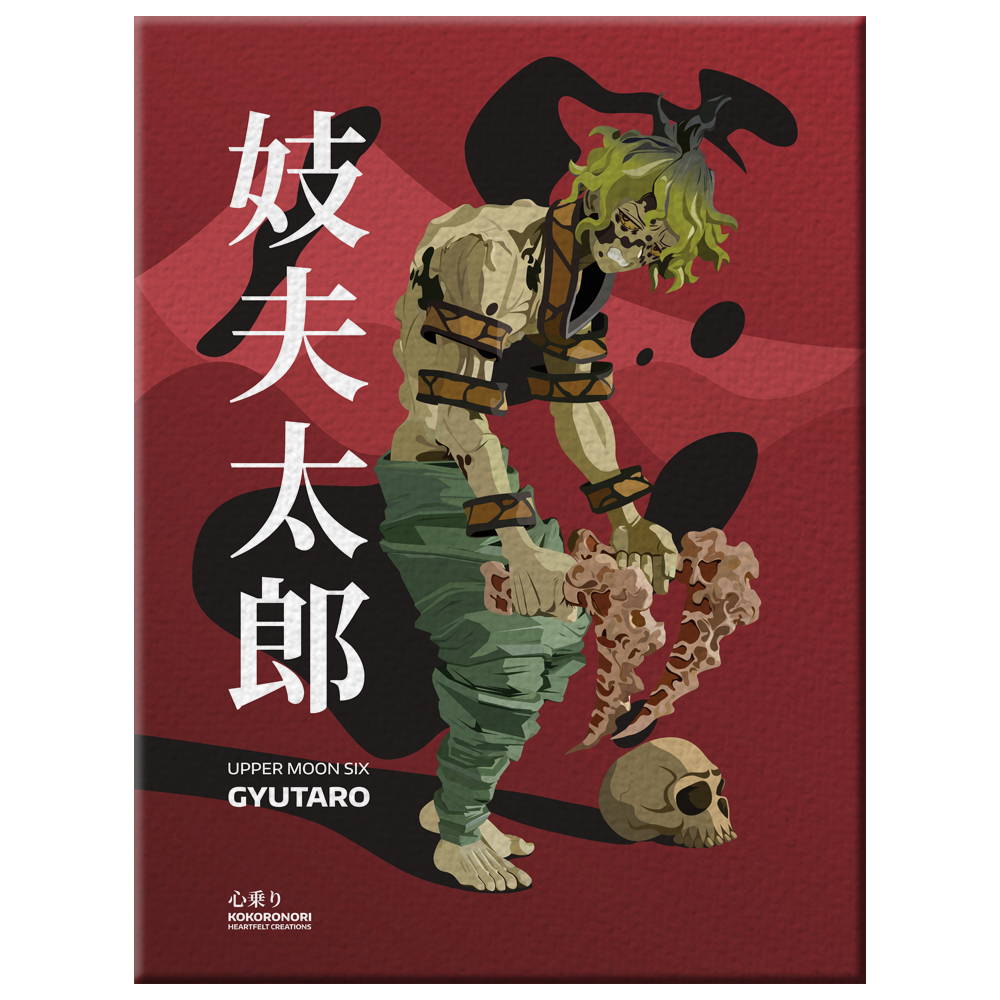 Canvas Paints (Demon Slayer): Upper Moon Six Gyutaro