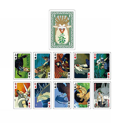 Studio Ghibli Playing Cards: Princess Mononoke