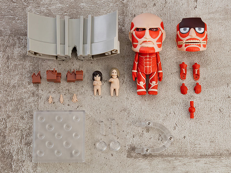 Attack on Titan Figure: Colossal Titan Renewal Set (Nendoroid)