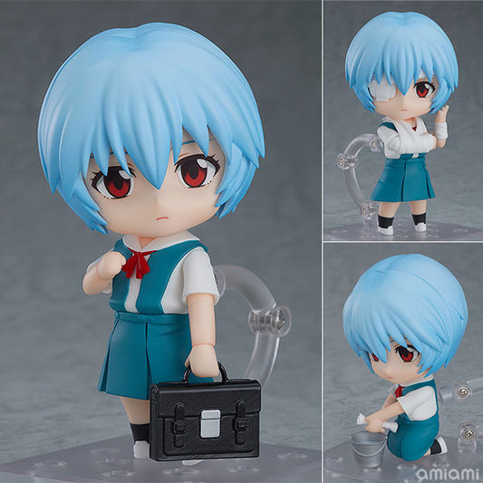 Rebuild of Evangelion Figures: Rei Ayanami (Nendoroid)