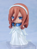 The Quintessential Quintuplets Figures: Miku Nakano Wedding Dress Ver. (Nendoroid)