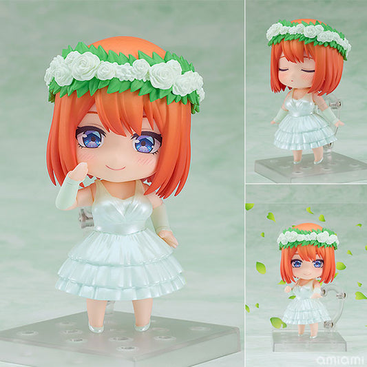 The Quintessential Quintuplets Figures: Yotsuba Nakano Wedding Dress Ver. (Nendoroid)