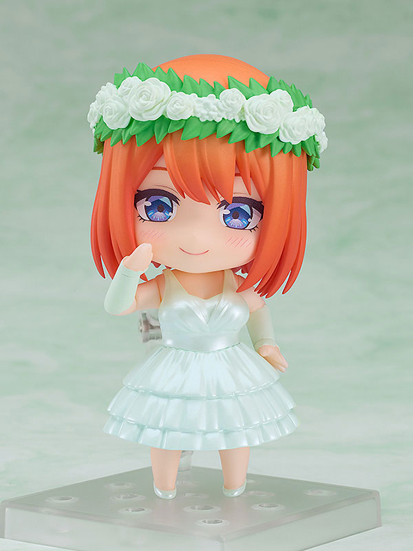 The Quintessential Quintuplets Figures: Yotsuba Nakano Wedding Dress Ver. (Nendoroid)