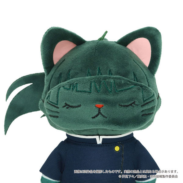 Jujutsu Kaisen withCAT Plush Keychain w/Eye Mask Maki Zenin