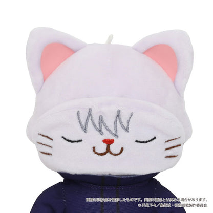 Jujutsu Kaisen withCAT Plush Keychain w/Eye Mask Satoru Gojo