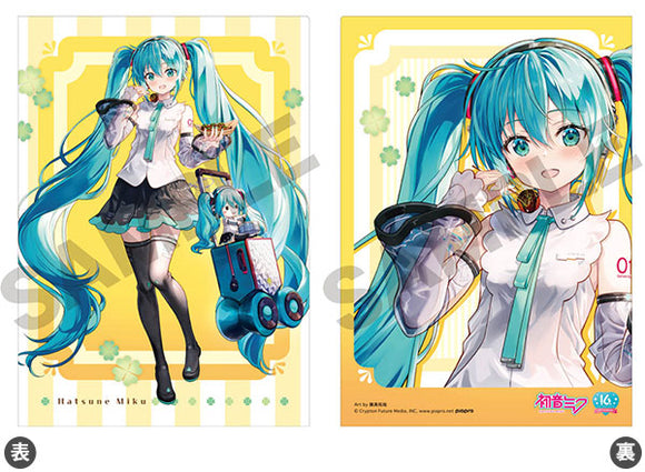 Hatsune Miku Single Clear File Takoyaki Kansai Enjoy