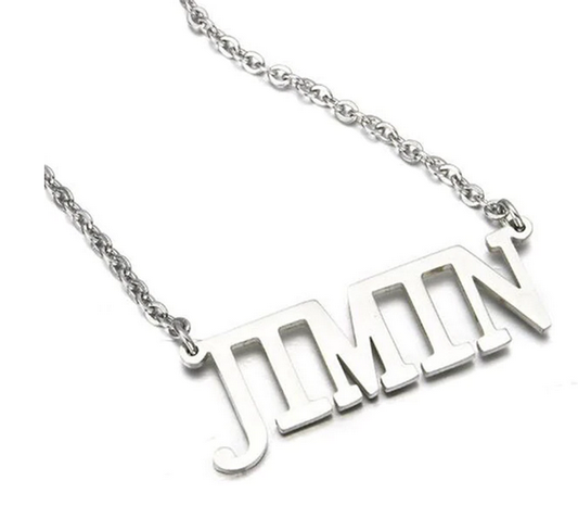 Kpop Stars Necklaces: Jimin