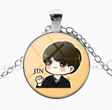 Kpop Stars Necklaces: Jin