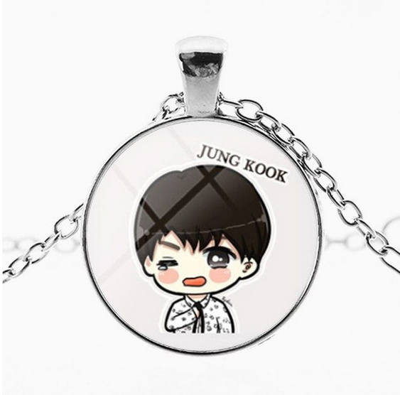 Kpop Stars Necklaces: Jungkook