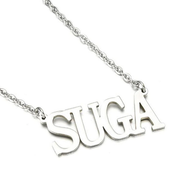 Kpop Stars Necklaces: Suga