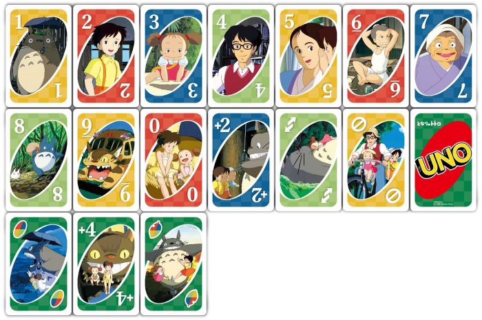 Uno Cards Special Edition: My Neighbor Totoro