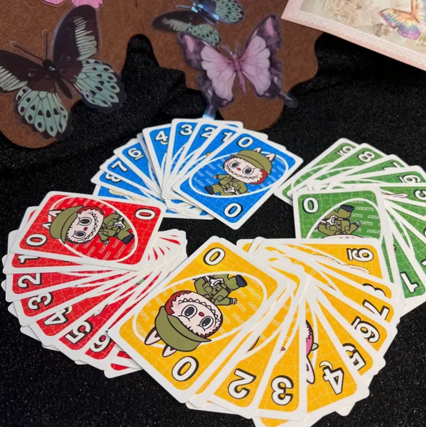 Uno Cards Special Edition: Labubu