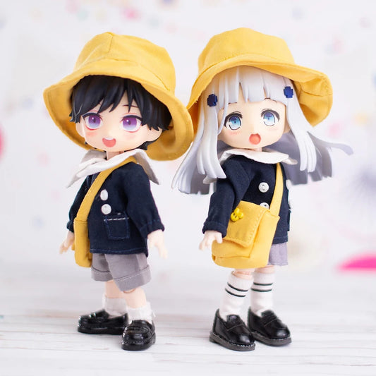 School Uniform: Yellow Hat (Full set)(Nendoriod Doll)