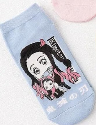 Demon Slayer (Kimetsu No Yaiba) Short Socks