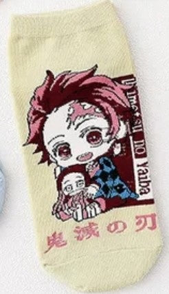 Demon Slayer (Kimetsu No Yaiba) Short Socks