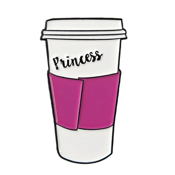 Coffee pins: Princess Coffee Cup