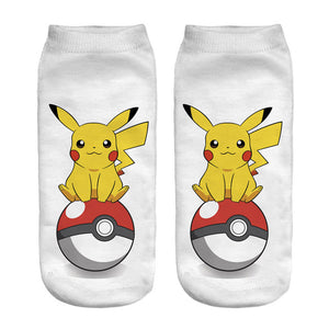 Pokemon Socks: Pikachu (Short)