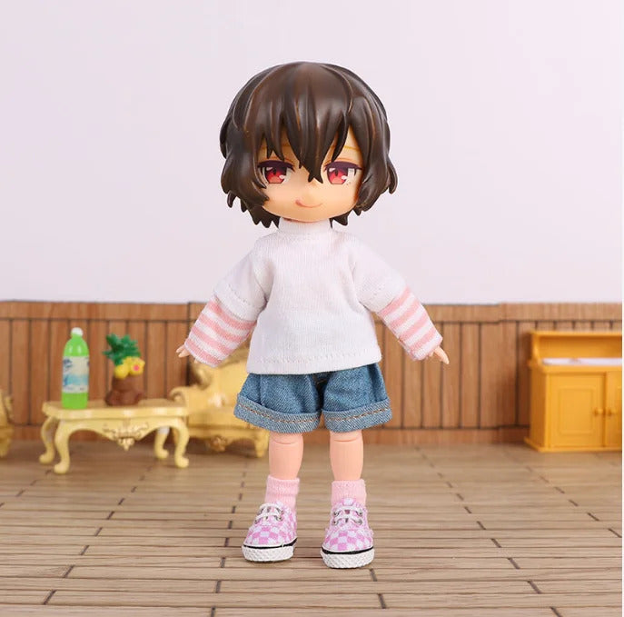 Outdoor Clothes: Tshirts (Nendoriod Doll)