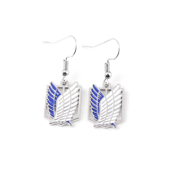 Attack On Titan earrings: Wings Of Freedom