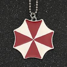 Resident Evil Necklace: Umbrella Emblem
