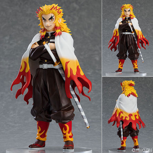 Demon slayer: Kimetsu No Yaiba Figures: Rengoku Kyojuro (POP UP PARADE)