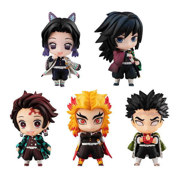 Demon Slayer: Kimetsu no Yaiba Tanjiro and Pillars Mascot Set A