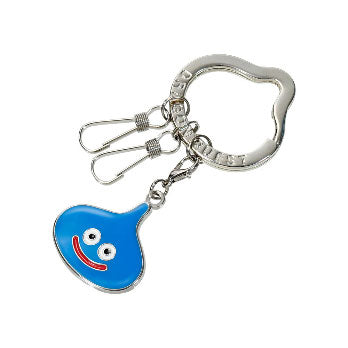 Dragon Quest Keychains: Smile Slime Metal Keyring Slime