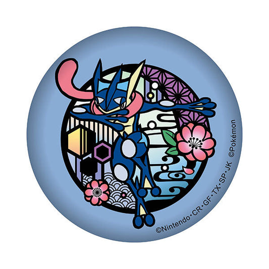 Pokemon Shiny Tin Badge: Greninja