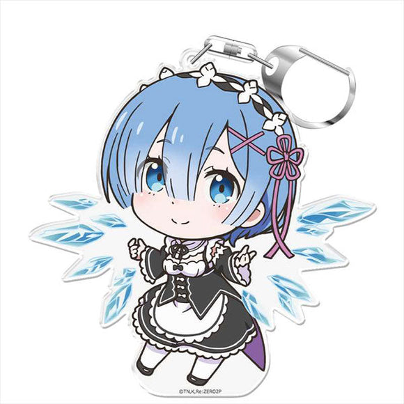 Re:ZERO -Starting Life in Another World- PuniColle! Keychain (w/Stand) Rem
