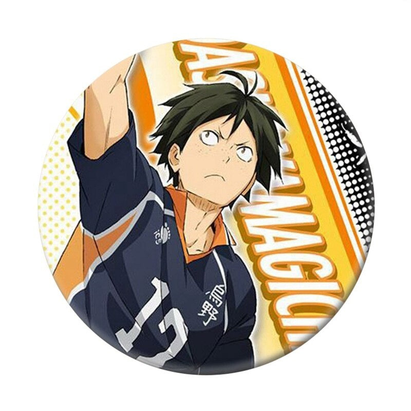 Haikyuu Badges: Tadashi Yamaguchi