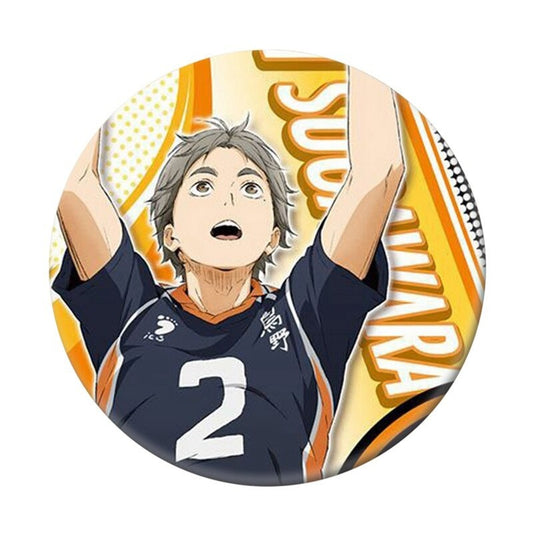 Haikyuu Badges: Koshi Sugawara