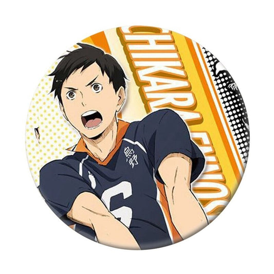 Haikyuu Badges: Chikara Ennoshita